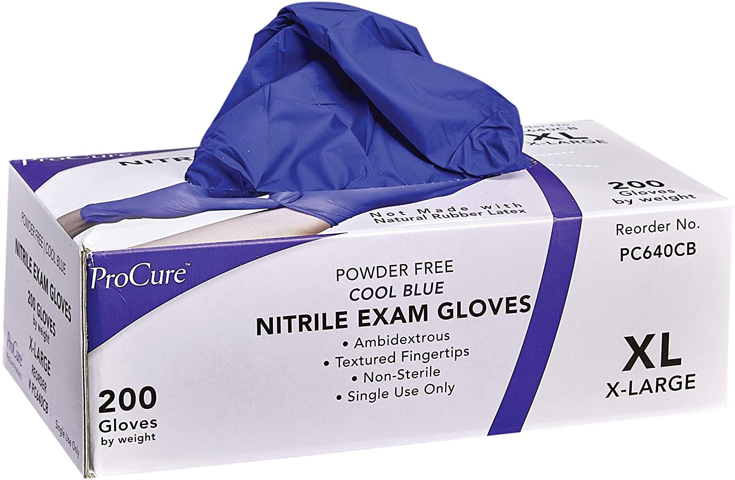 ProCure Disposable Nitrile Gloves - X-Large